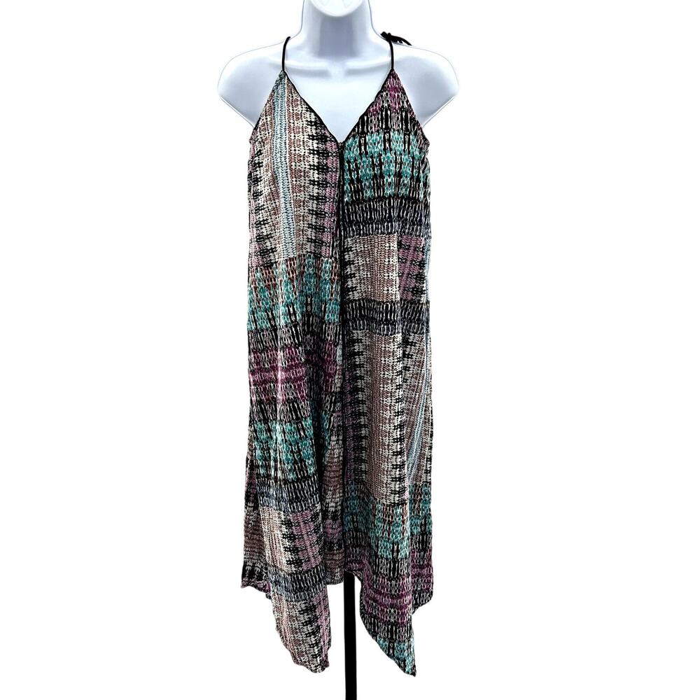 Anthropologie Akemi + Kin Handkerchief 100% Cotton A-Line Festival Dress XS Boho